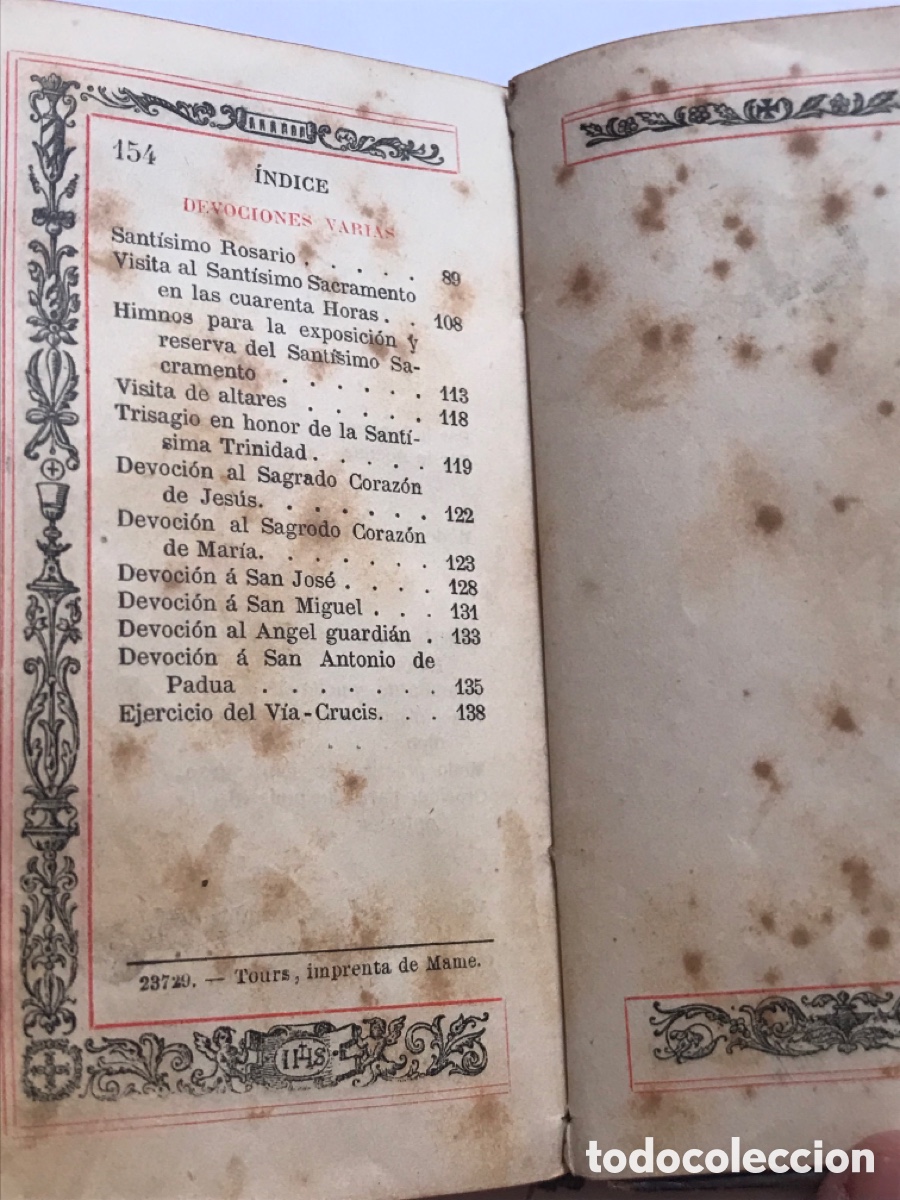 Libros antiguos: Peque&ntilde;o misal Romano - Foto 9
