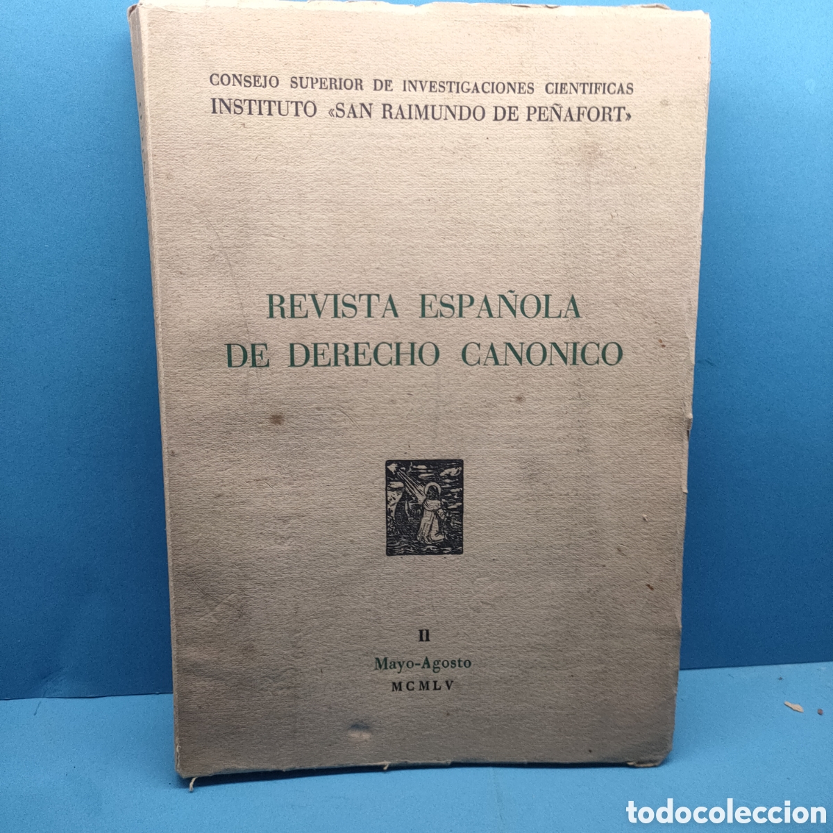 Old books: REVISTA ESPA&Ntilde;OLA DE DERECHO CANONICO. Mayo-Agosto 1955