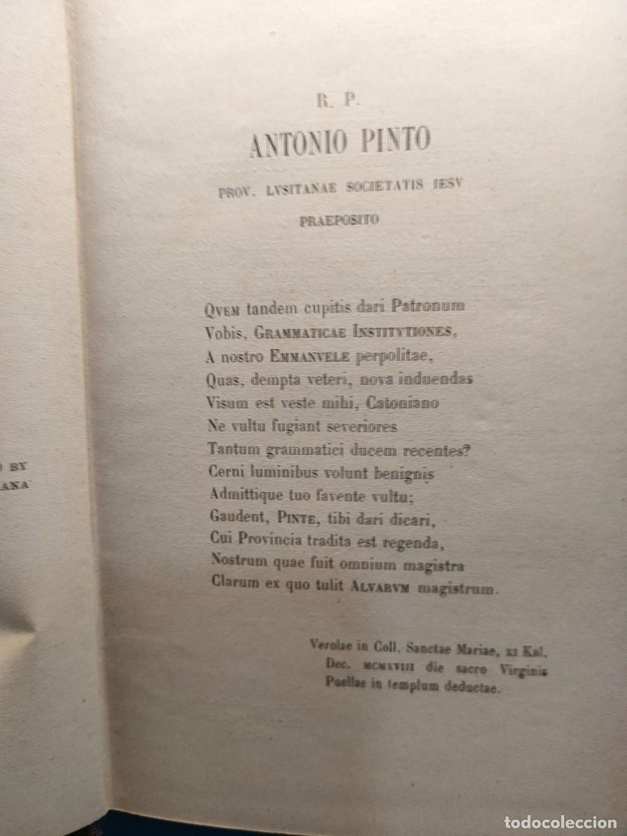 Libros antiguos: GRAMMATICA CLASICAE LATINITATIS. 1919 - 1920. - Foto 2