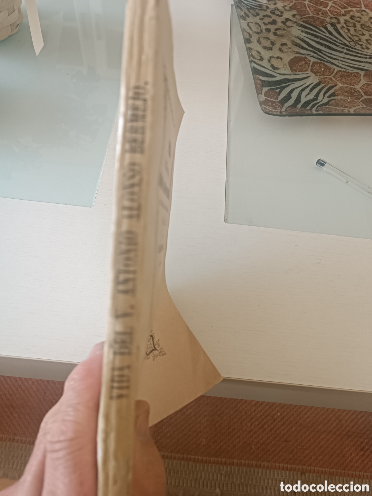 Libros antiguos: Vida del V. Siervo de Dios. - Foto 2