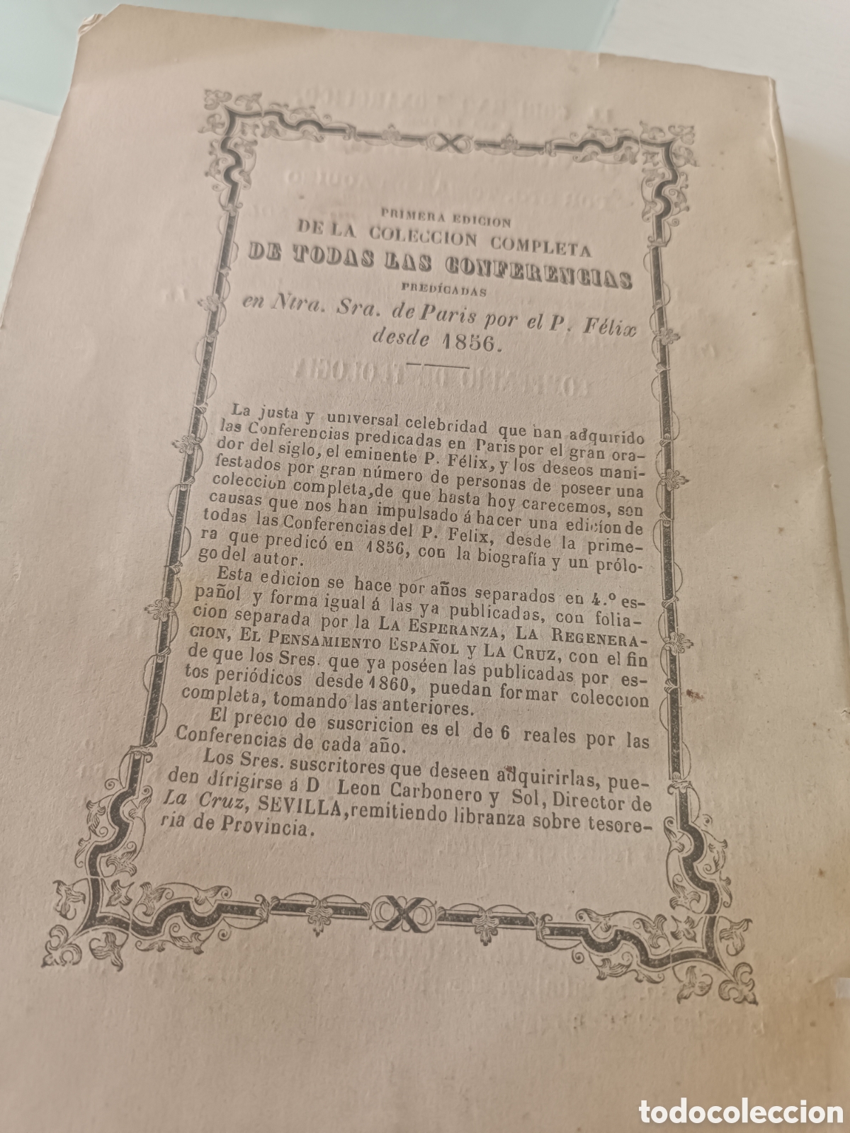Libros antiguos: Vida del V. Siervo de Dios. - Foto 4