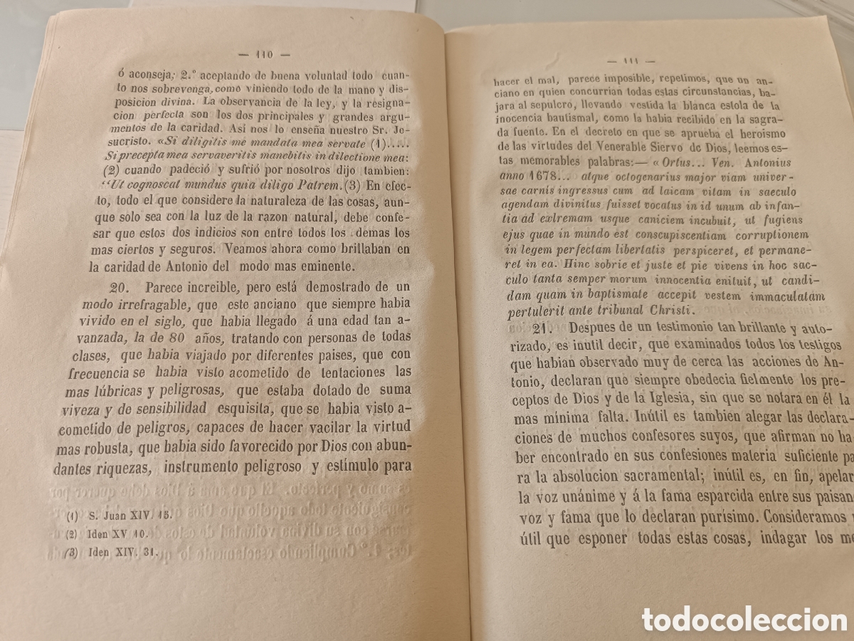 Libros antiguos: Vida del V. Siervo de Dios. - Foto 5