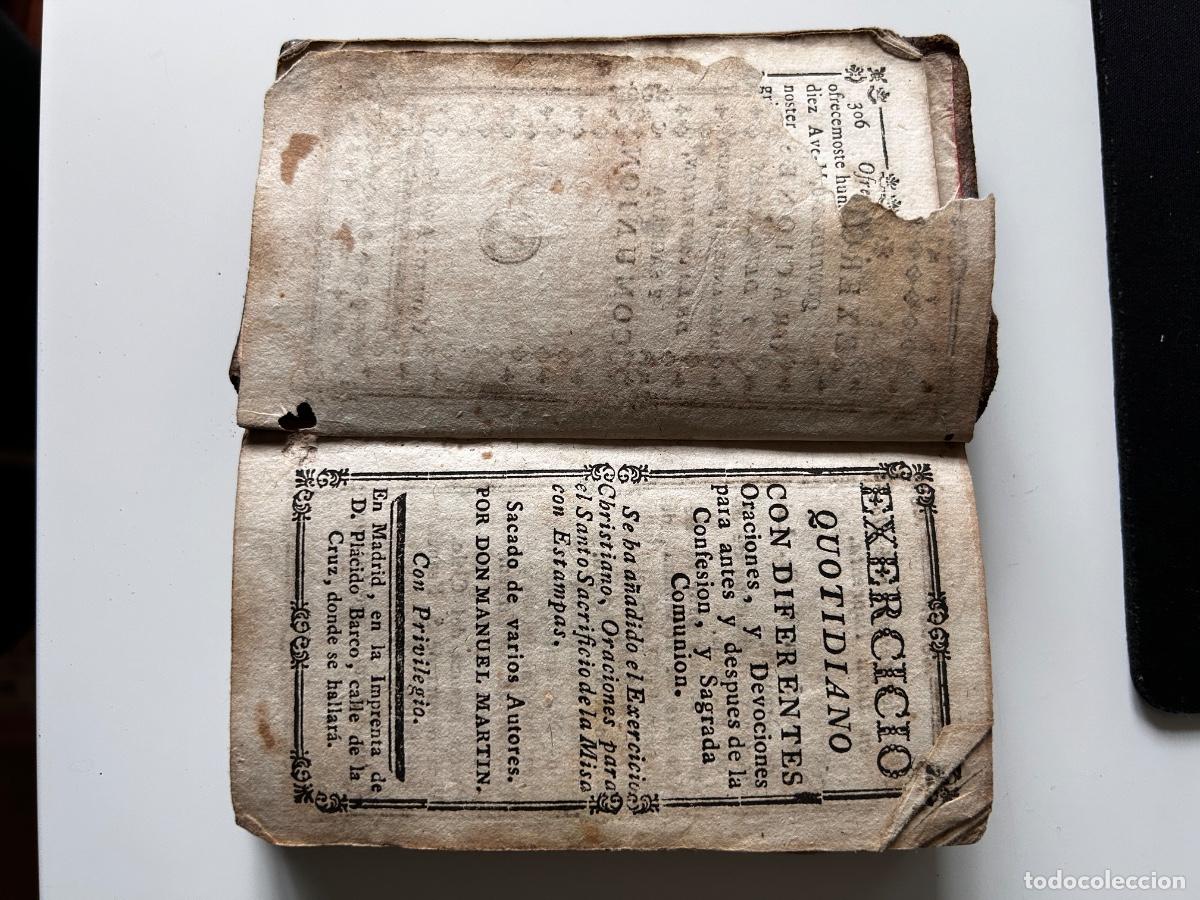 Libros antiguos: Peque&ntilde;o devocionario de 1800 - Foto 1