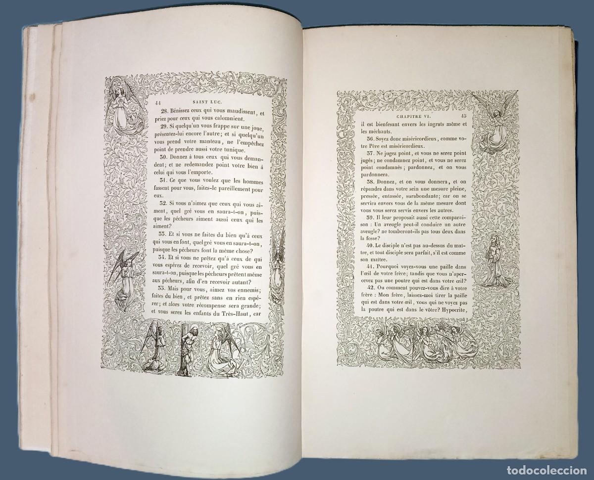 Libros antiguos: LES SAINTS &Eacute;VANGILES. 2 TOMES - Foto 11