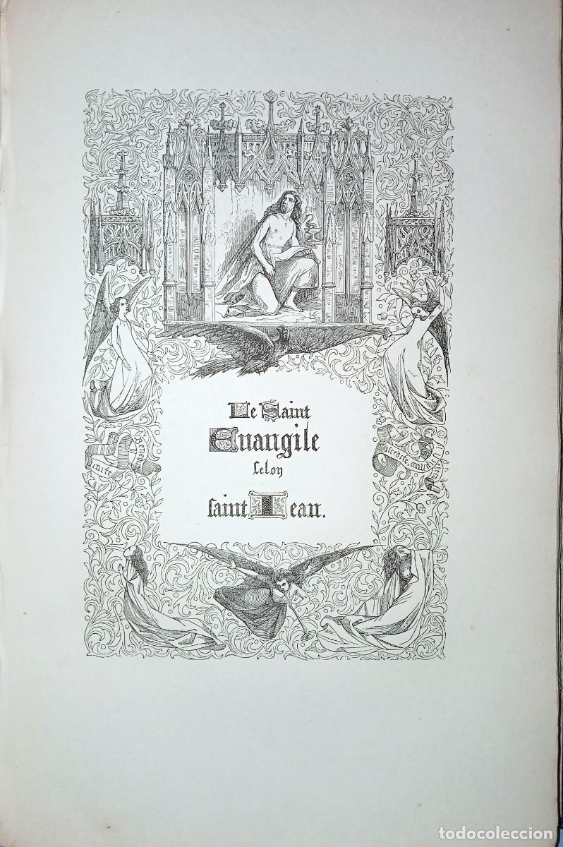 Libros antiguos: LES SAINTS &Eacute;VANGILES. 2 TOMES - Foto 13