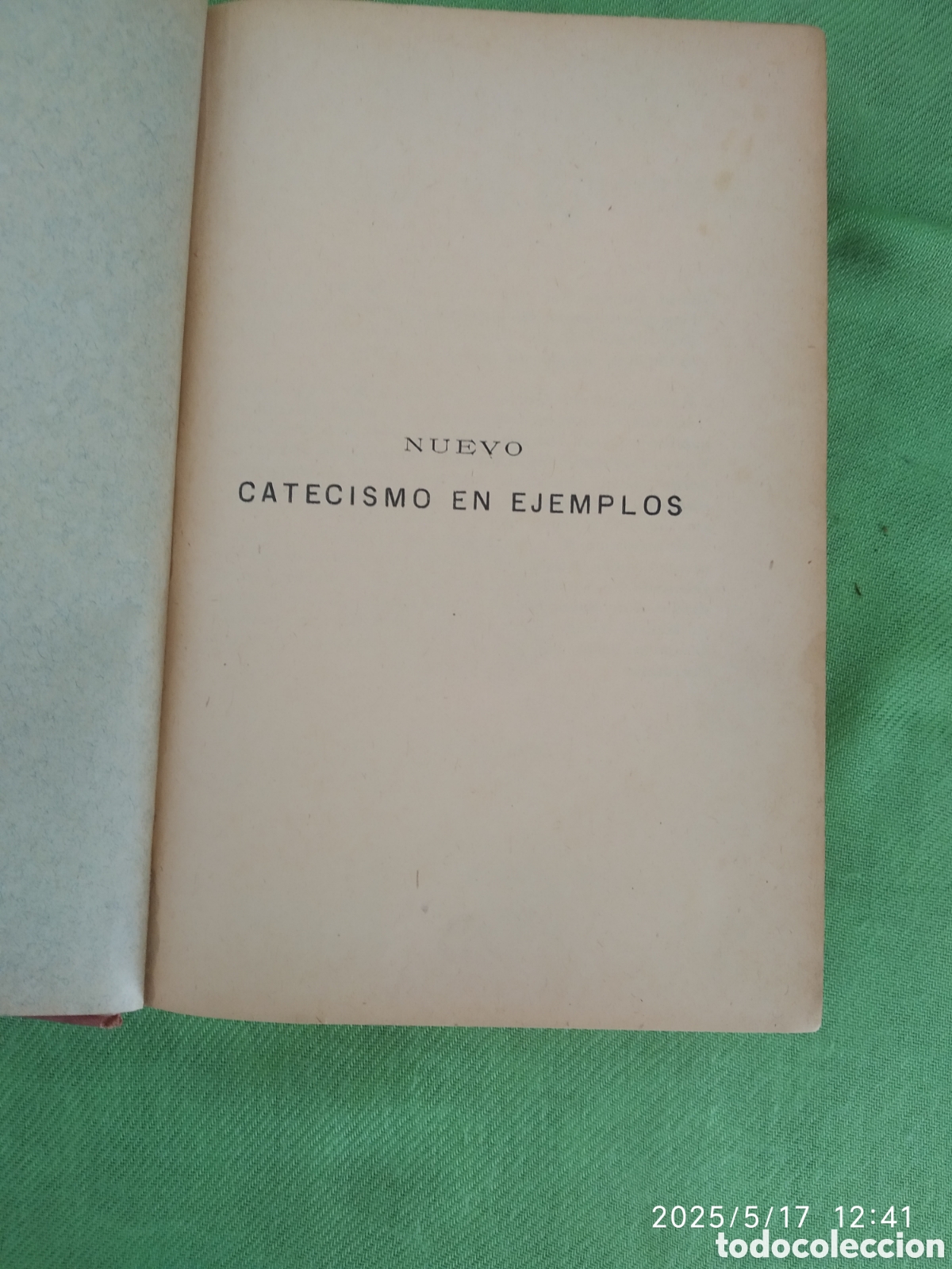 Libros antiguos: 1807.Catecismo en ejemplos - Foto 2