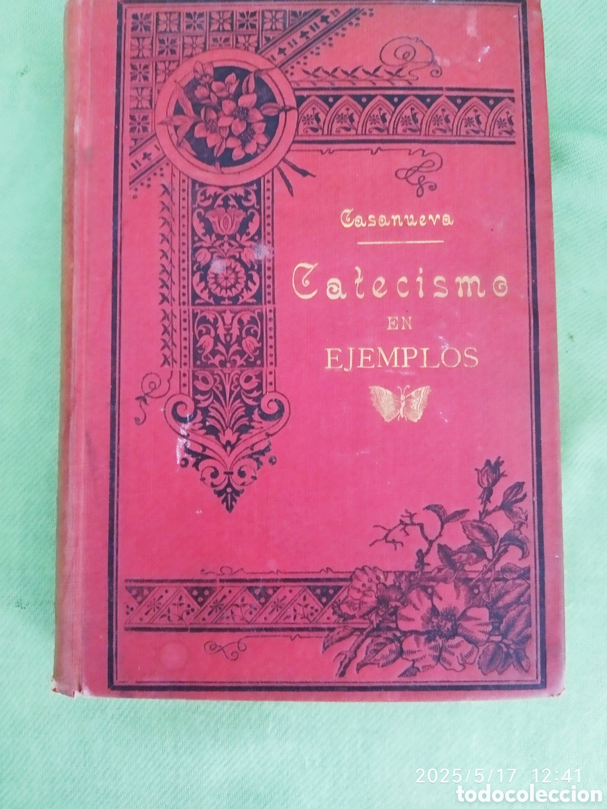Libros antiguos: 1807.Catecismo en ejemplos - Foto 1