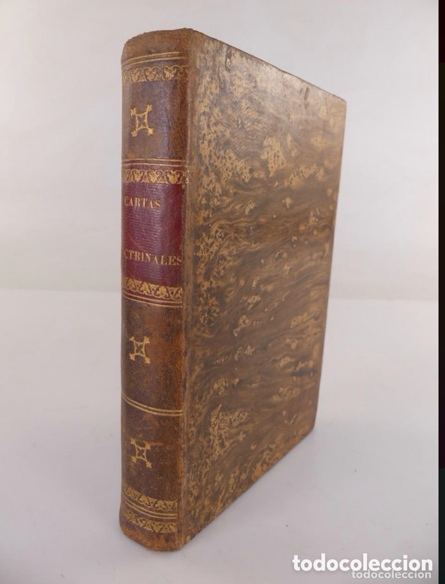 Libros antiguos: LIBRO CARTAS DOCTRINALES A&Ntilde;O 1872 - Foto 1