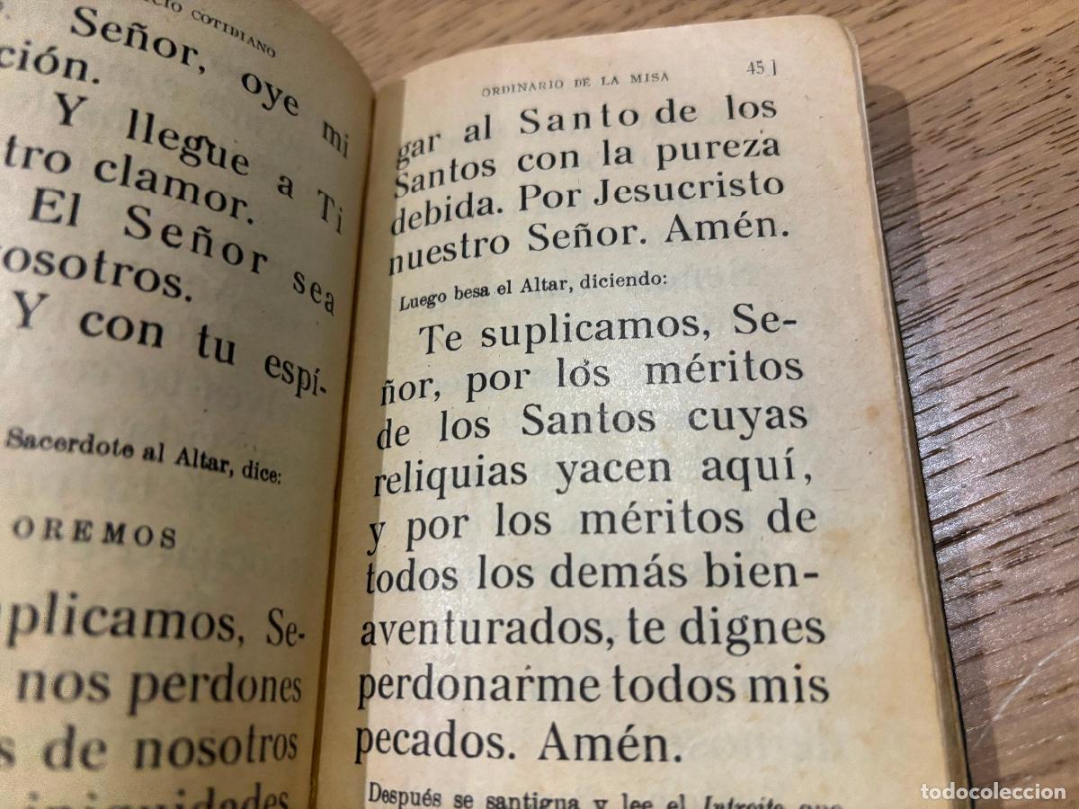 Libros antiguos: Ejercicio Cotidiano / 1908 - Foto 4