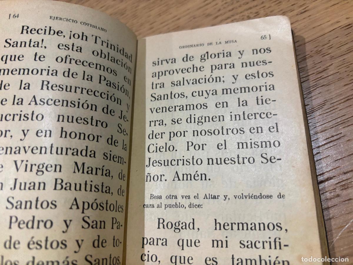Libros antiguos: Ejercicio Cotidiano / 1908 - Foto 9