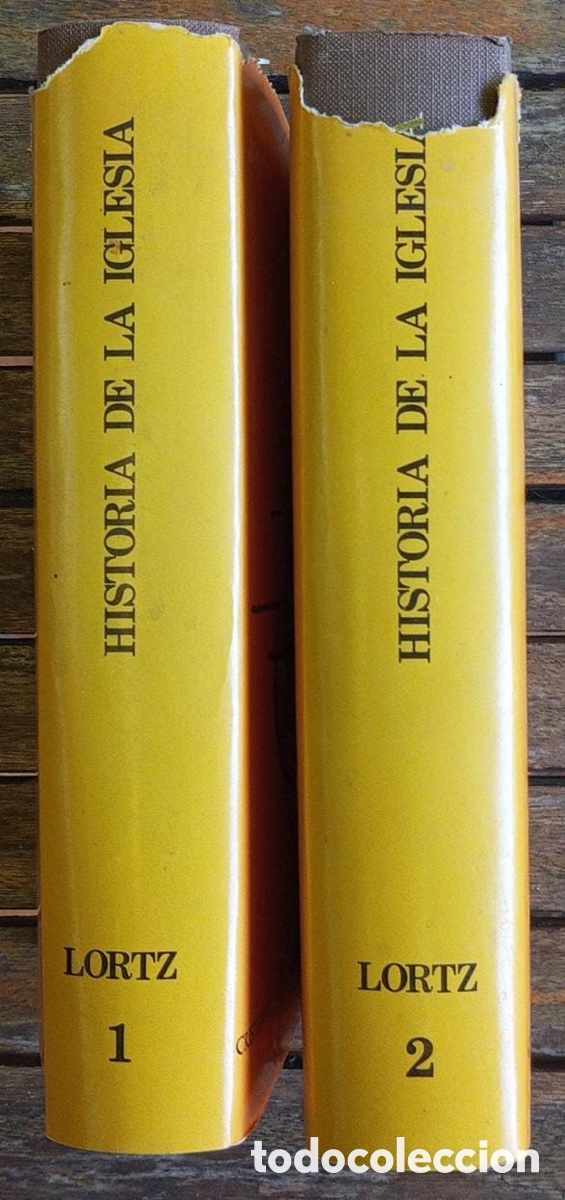 Old books: ENV&Iacute;O GRATIS . Historia de la Iglesia. (2 Vol.) Autor: Joseph Lortz.