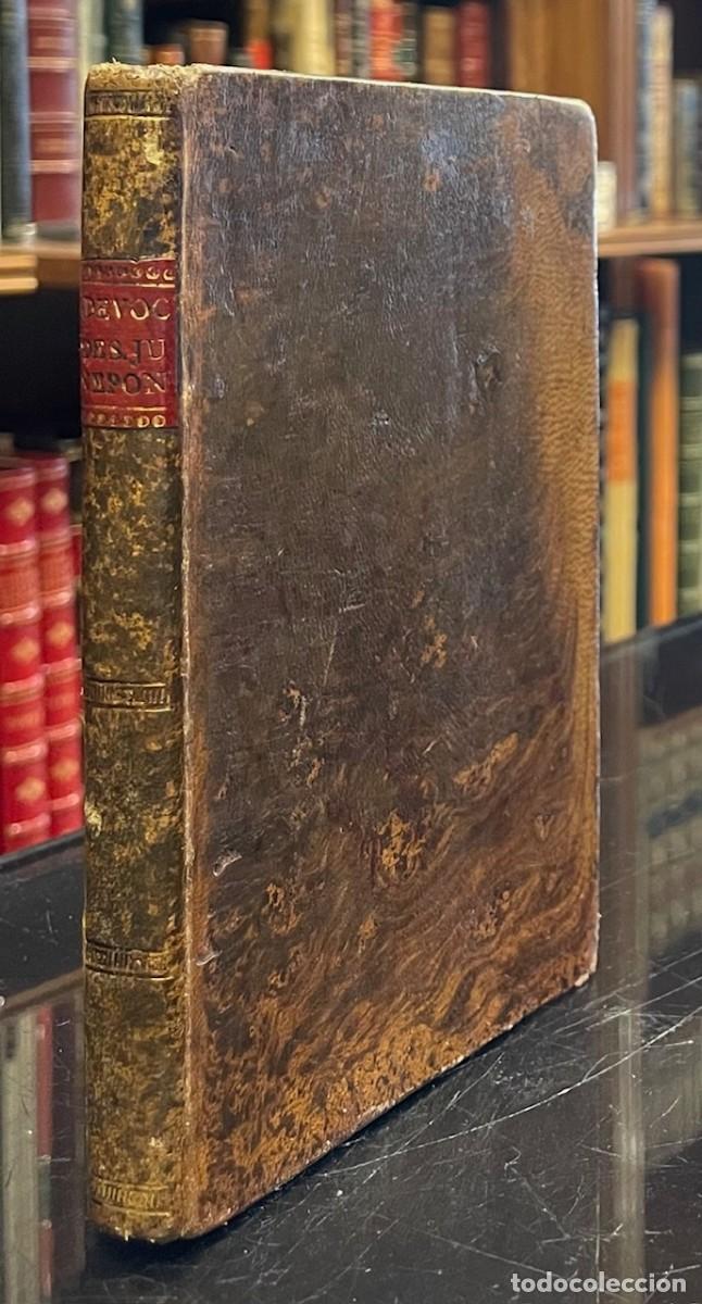 Libros antiguos: Pedro Andr&eacute;s de Velasco . Devocionario de S. Juan Nepomuceno. Contiene un Triduo, un Quinario, dos N