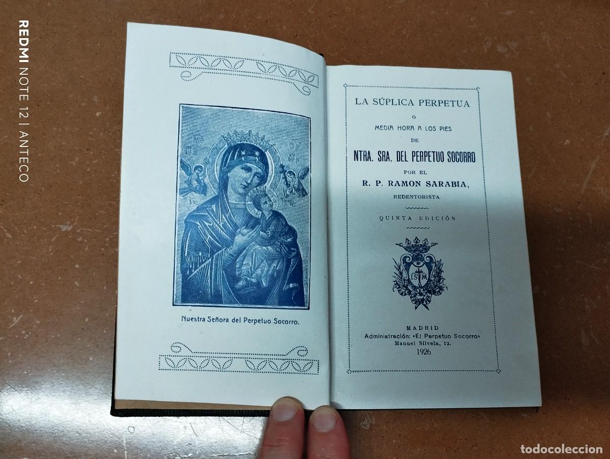 Libros antiguos: LIBRO LA S&Uacute;PLICA PERPETUA - Foto 6