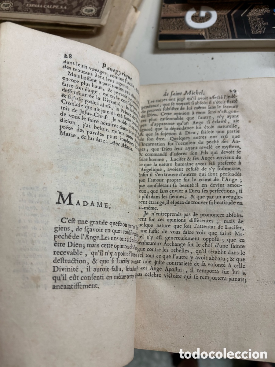Libros antiguos: Antiguo libro en franc&eacute;s Sermons - Foto 4