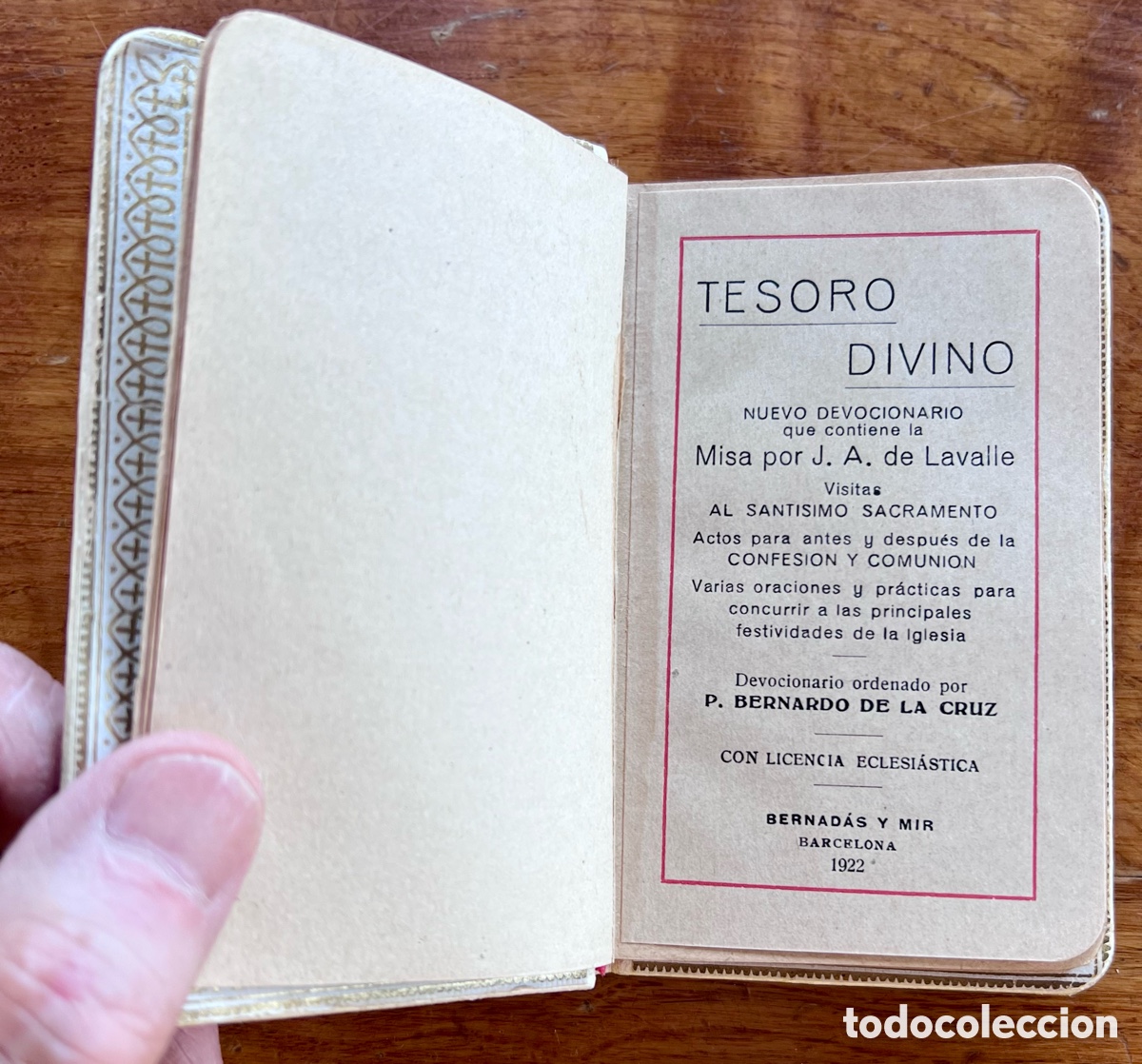 Libros antiguos: Tesoro Divino. Nuevo devocionario - Foto 5