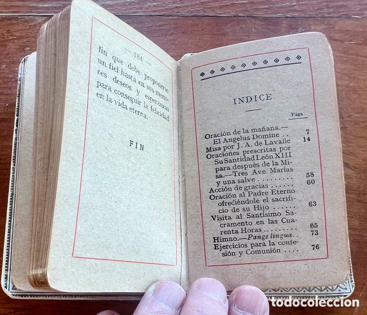 Libros antiguos: Tesoro Divino. Nuevo devocionario - Foto 6