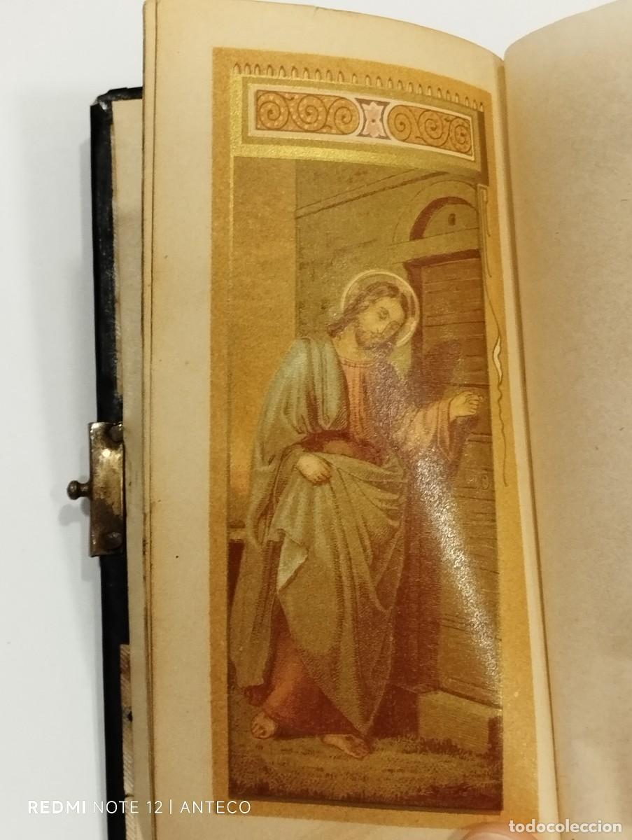 Libros antiguos: LIBRO DE HORAS ABREVIADO - Foto 13