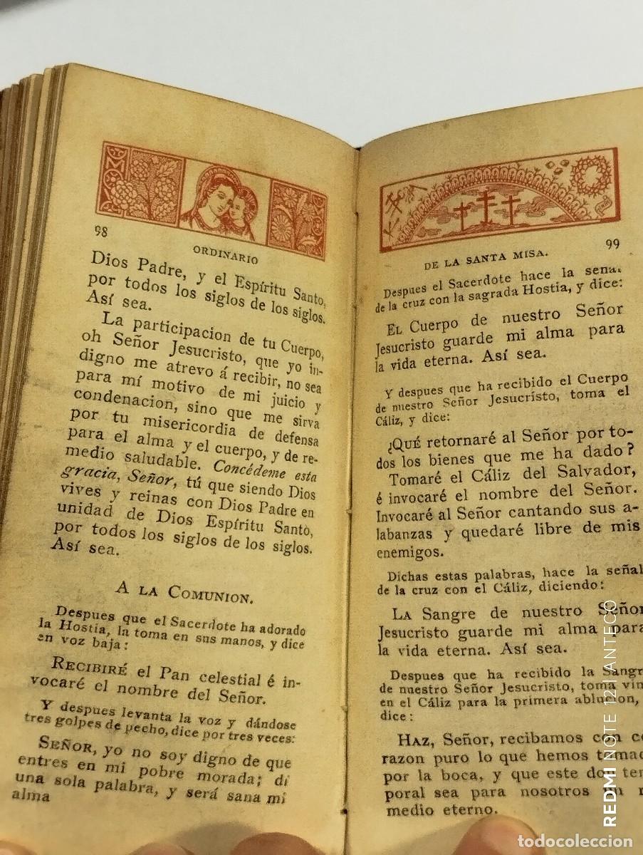Libros antiguos: LIBRO DE HORAS ABREVIADO - Foto 18