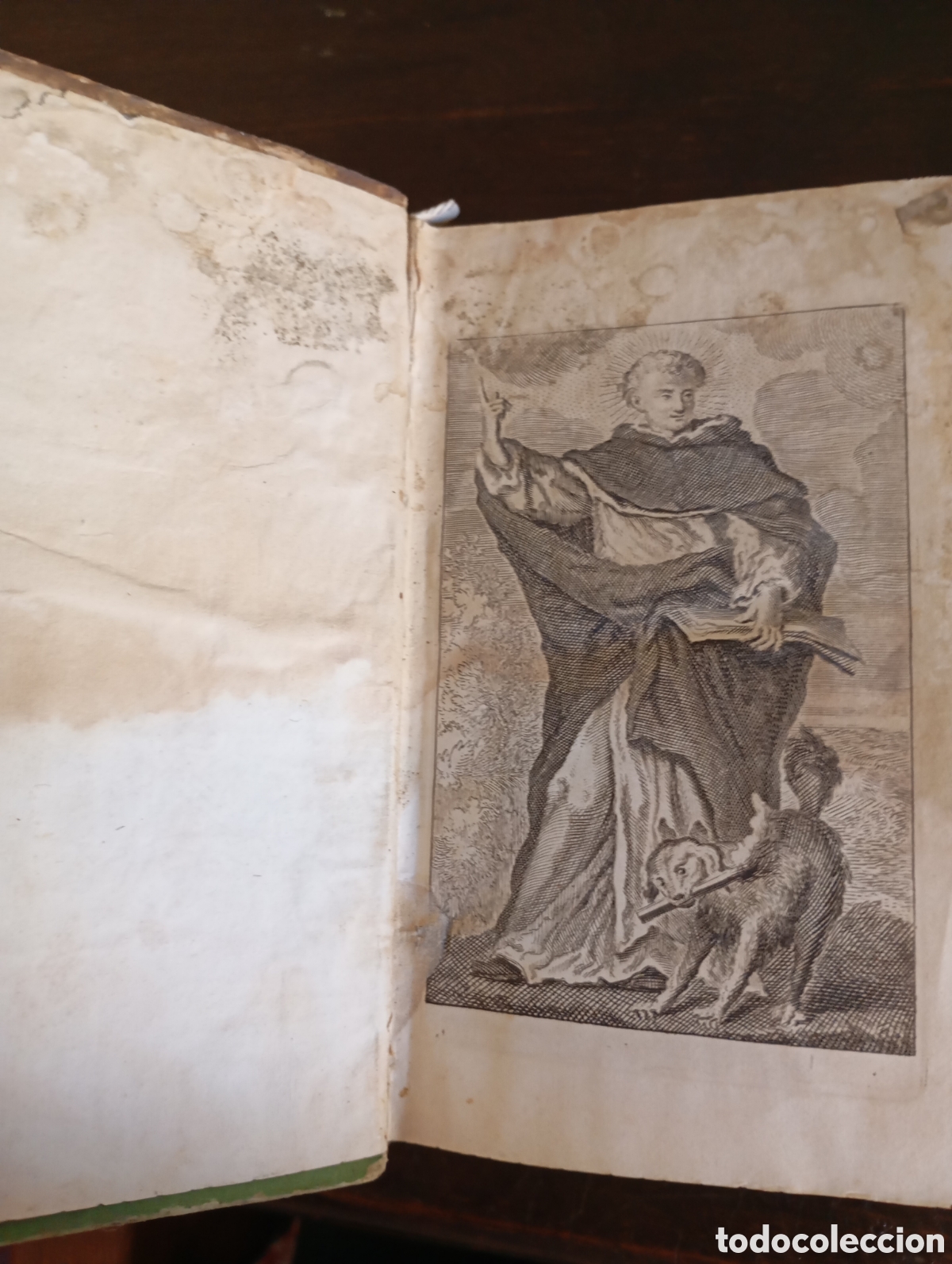 Libros antiguos: Antiguo libro religioso Breviarium - Foto 5