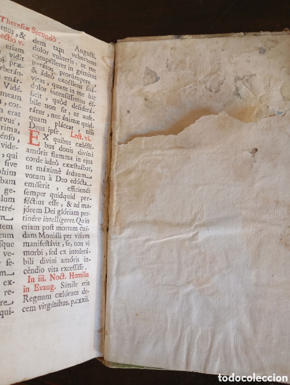 Libros antiguos: Antiguo libro religioso Breviarium - Foto 8
