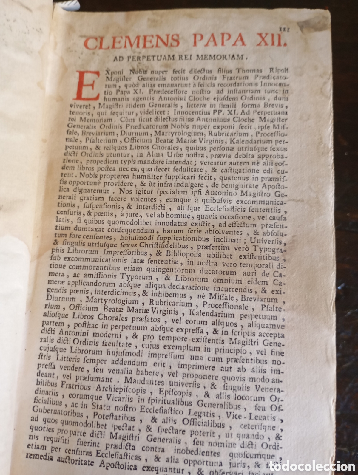 Libros antiguos: Antiguo libro religioso Breviarium - Foto 9