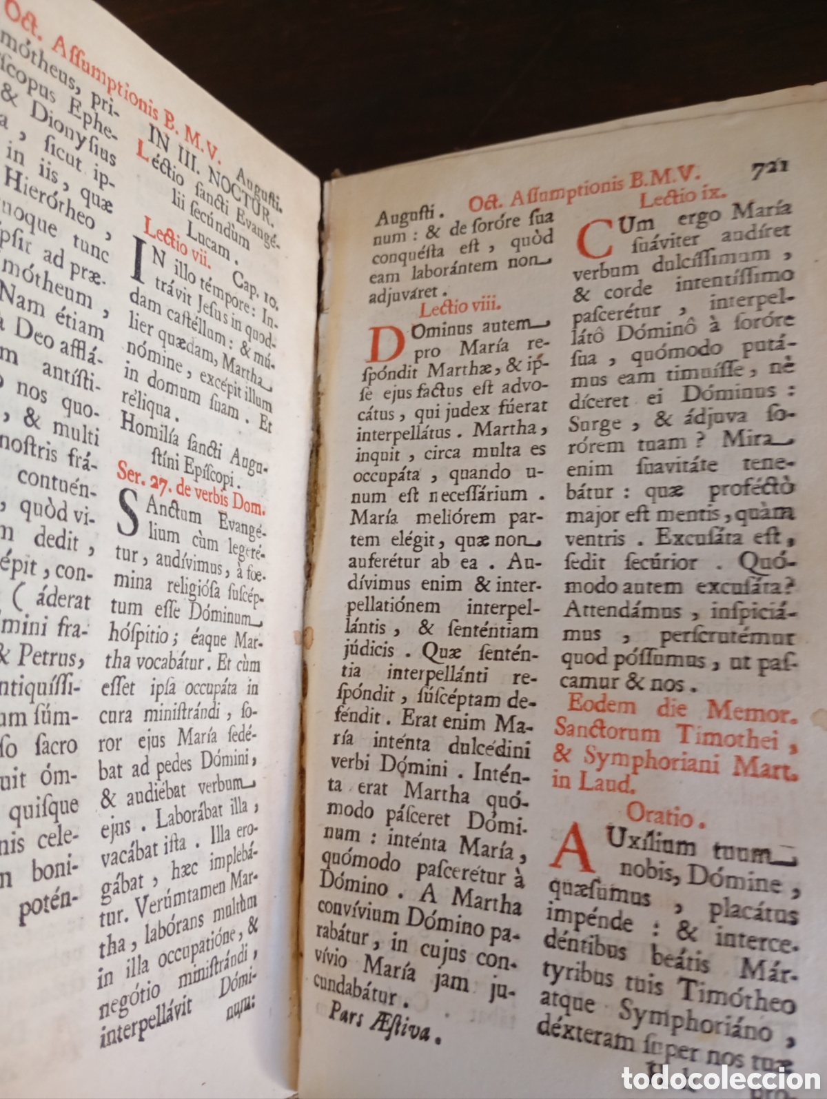 Libros antiguos: Antiguo libro religioso Breviarium - Foto 10