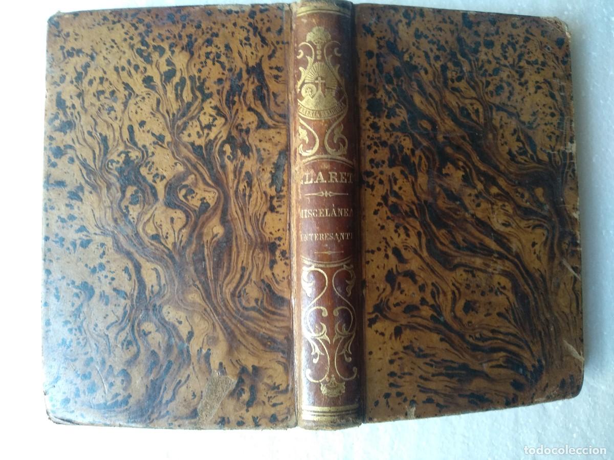Livres anciens: padre MARIA CLARET, LA MISCELANEA INTERESANTE falta portada , 1865