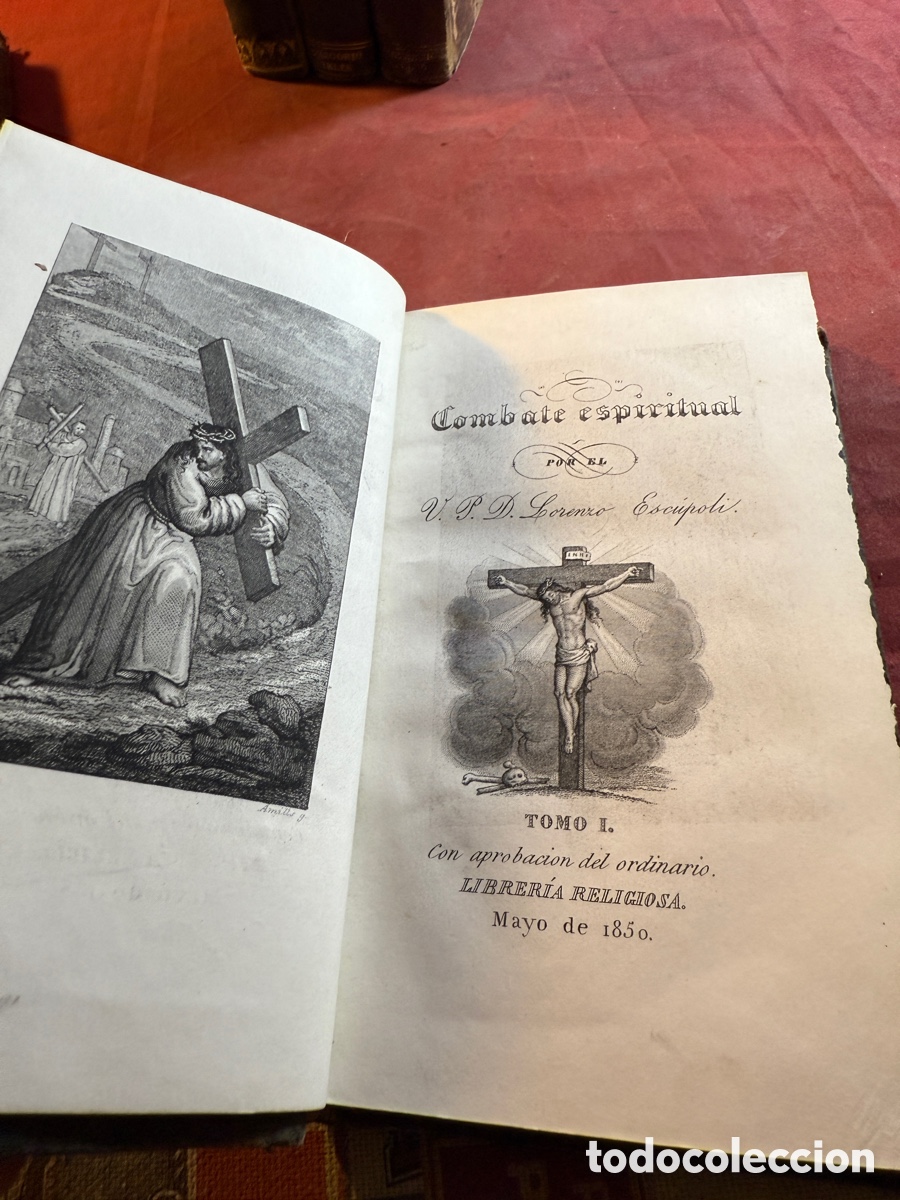 Libros antiguos: LIBRER&Iacute;A RELIGIOSA - 1850 - - Foto 4