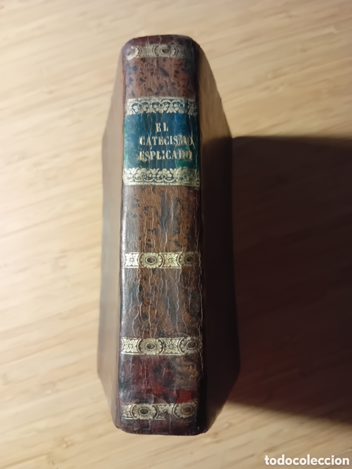 Old books: Catecismo Doctrina Cristiana esplicado, &oacute; esplicaciones del Astete, que convienen a Ripalda (1846)