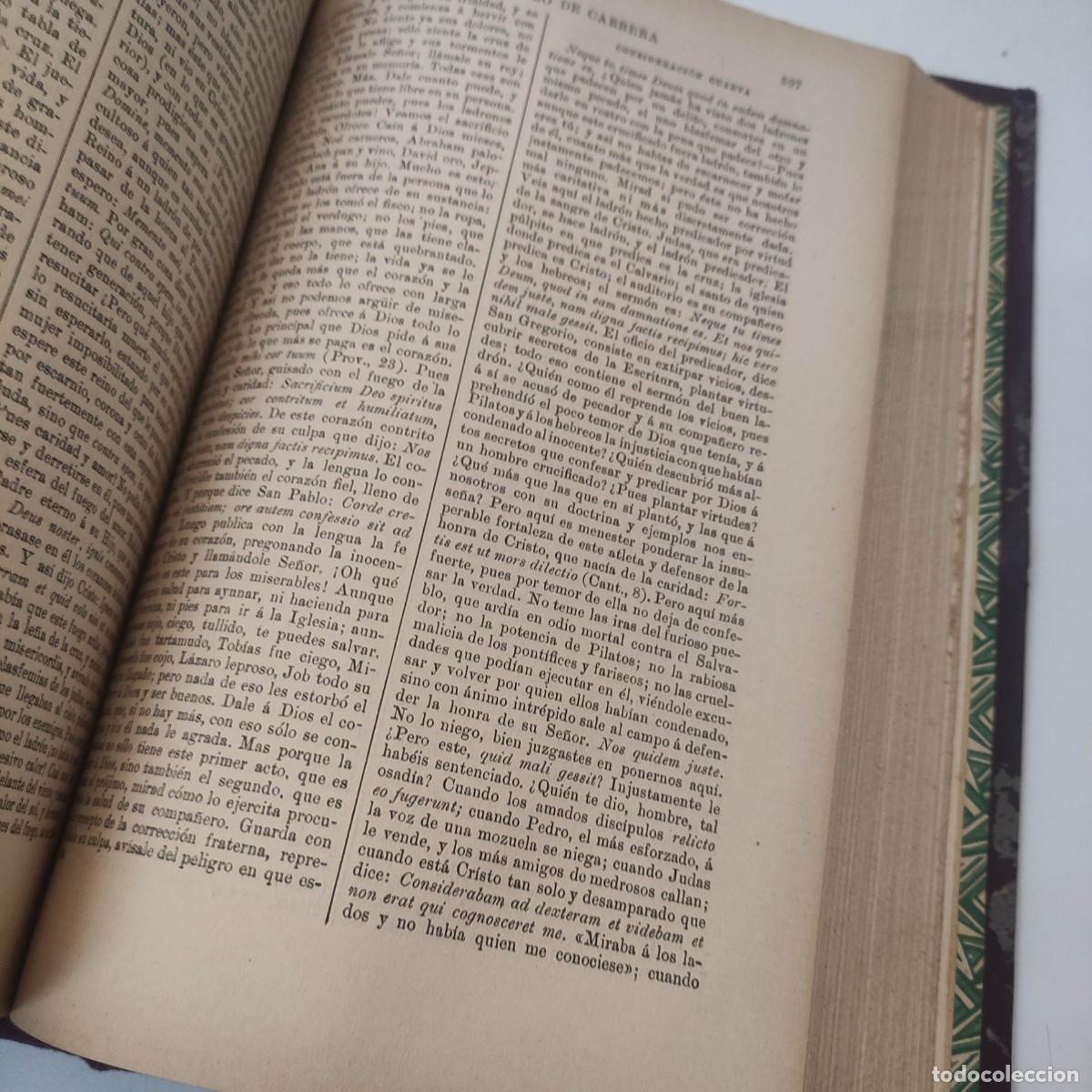 Libros antiguos: Sermones de Sr. Alonso de cabrera - Foto 3