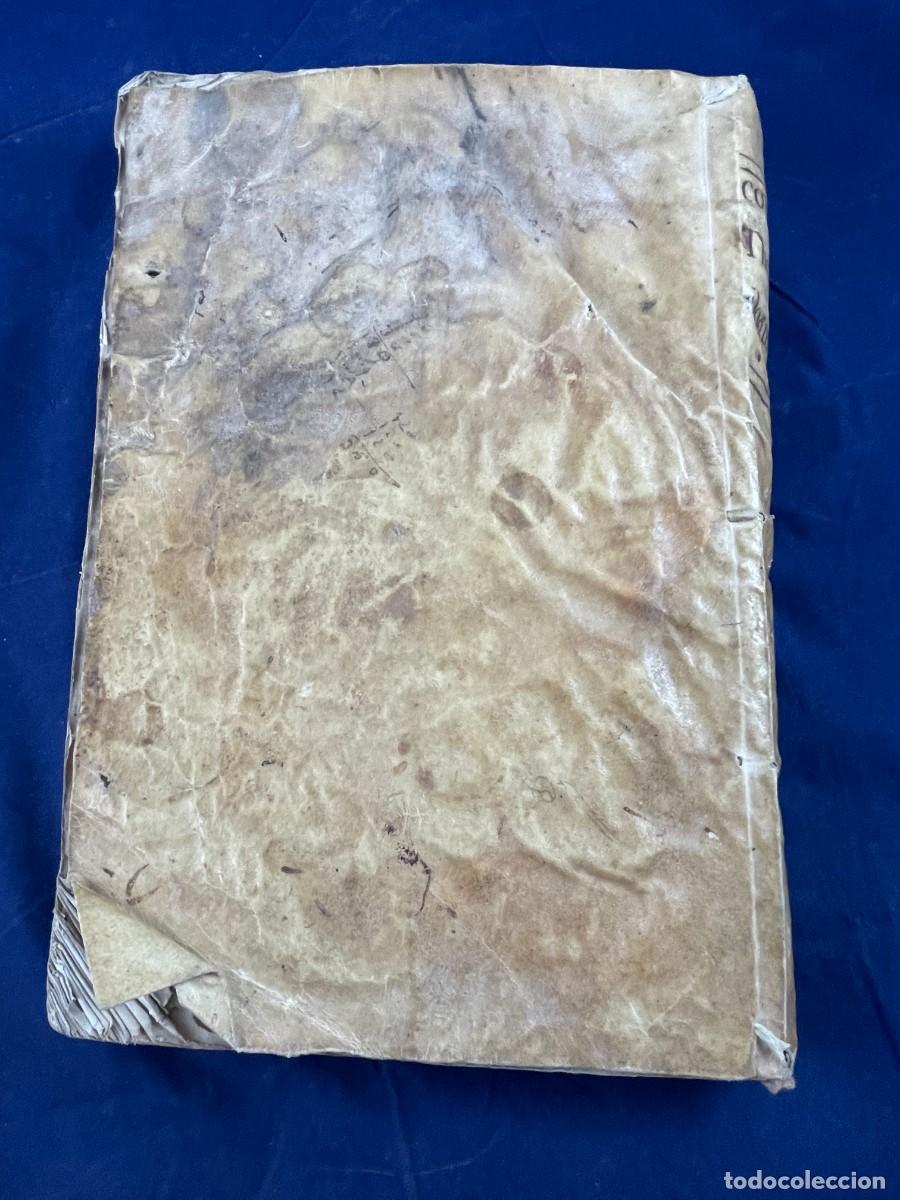 Libros antiguos: Theologia Christiana dogmatico-moral, Tomo I. Madrid, Aznar, 1770. Pergamino. Siglo XVIII