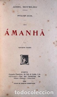 Libros antiguos: BOTELHO. (Abel) - PATHOLOGIA SOCIAL. - Foto 3
