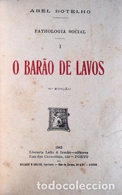 Libros antiguos: BOTELHO. (Abel) - PATHOLOGIA SOCIAL. - Foto 1
