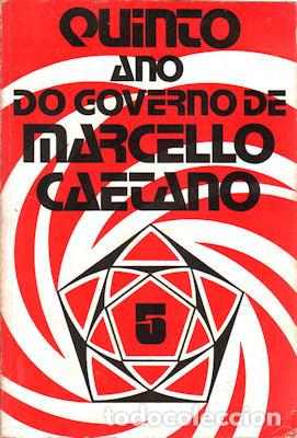 Libros antiguos: QUINTO ANO DO GOVERNO DE MARCELLO CAETANO. - Foto 1