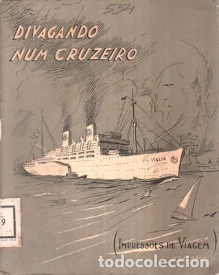 Libros antiguos: BORGES. (Maria) - DIVAGANDO NUM CRUZEIRO. - Foto 1