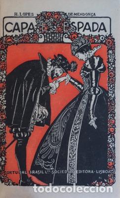 Libros antiguos: LOPES DE MENDON&Ccedil;A. (Henrique) - CAPA E ESPADA. - Foto 2