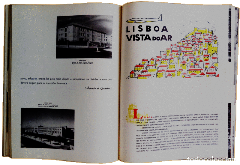 Libros antiguos: CARNEIRO. (Armando) - LISBOA TRABALHA E PROGRIDE. - Foto 4