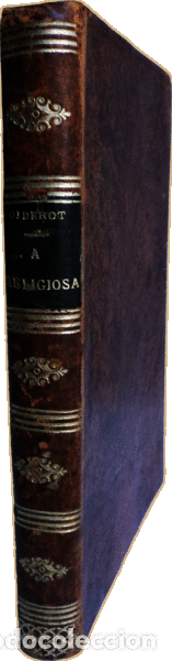 Libros antiguos: DIDEROT. (Denis) - A RELIGIOSA. - Foto 2