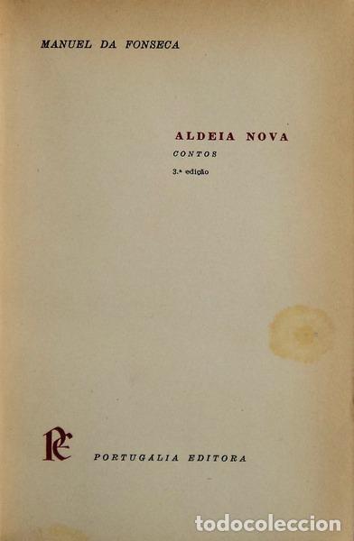 Libros antiguos: FONSECA. (Manuel da) - ALDEIA NOVA. - Foto 2
