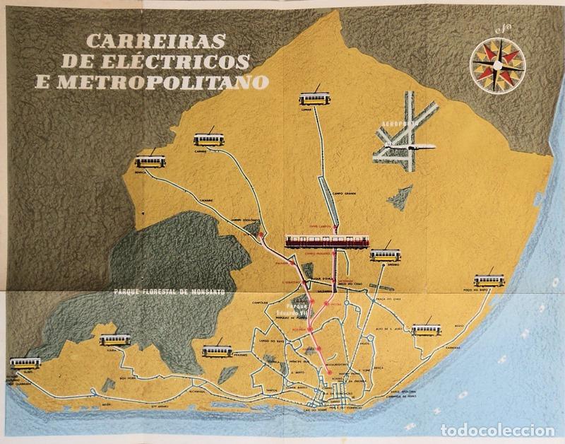 Libros antiguos: LISBOA. ROTEIRO TUR&Iacute;STICO. - Foto 3