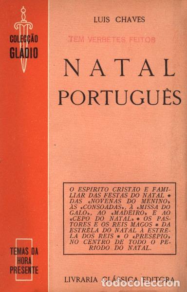 Libros antiguos: CHAVES. (Lu&iacute;s) - NATAL PORTUGU&Ecirc;S. - Foto 1