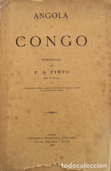 Libros antiguos: PINTO. (F. A.) - ANGOLA E CONGO. - Foto 1