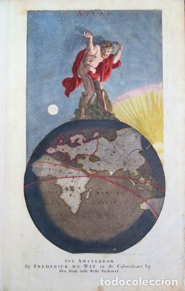 Libros antiguos: DE WITT. (Frederick) - ATLAS - Foto 2