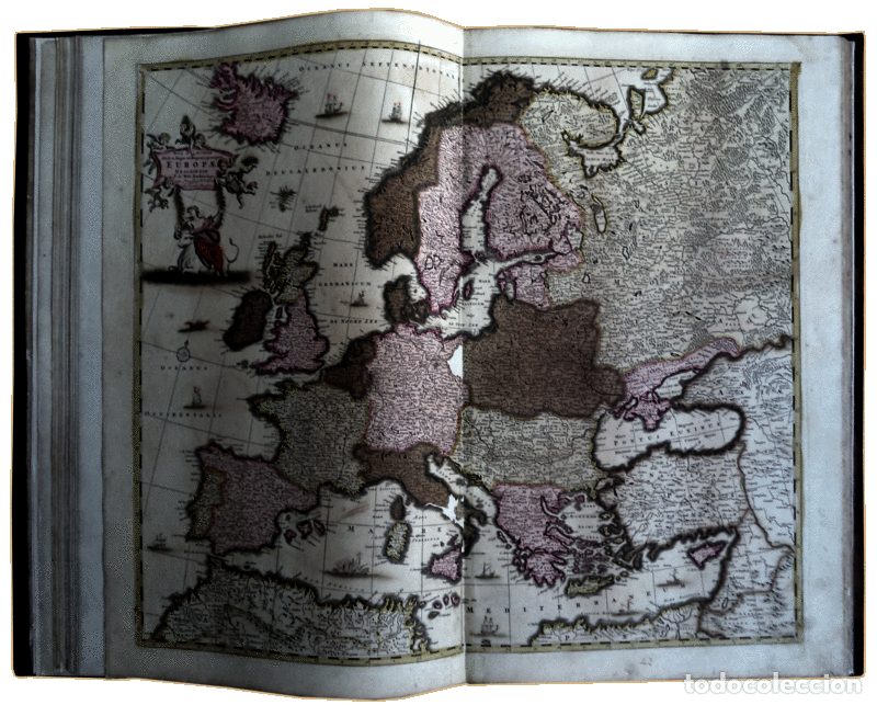Libros antiguos: DE WITT. (Frederick) - ATLAS - Foto 3