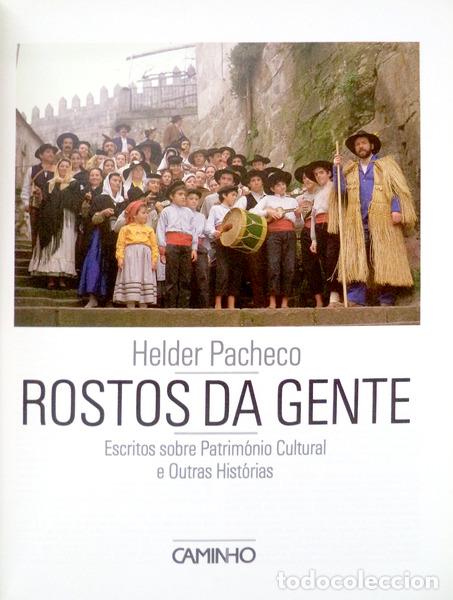 Libros antiguos: PACHECO. (Helder) - ROSTOS DA GENTE. - Foto 2