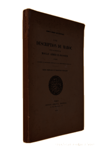 Libros antiguos: CASTRIES. (Comte Henry de) - UNE DESCRIPTION DU MAROC. - Foto 3