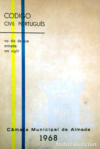 Libros antiguos: CODIGO CIVIL PORTUGU&Ecirc;S - Foto 1