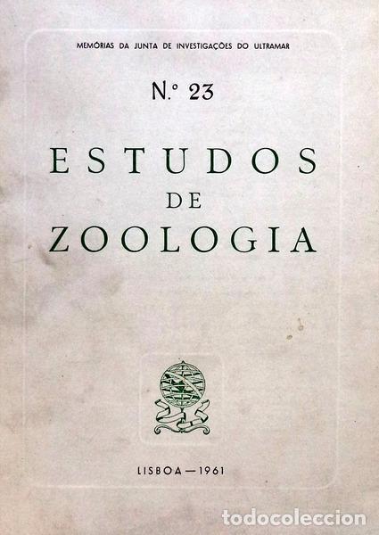 Libros antiguos: ESTUDOS DE ZOOLOGIA. - Foto 1