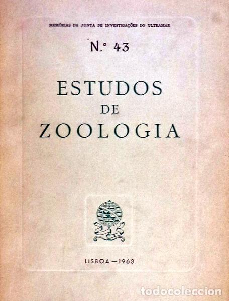 Libros antiguos: ESTUDOS DE ZOOLOGIA. - Foto 1