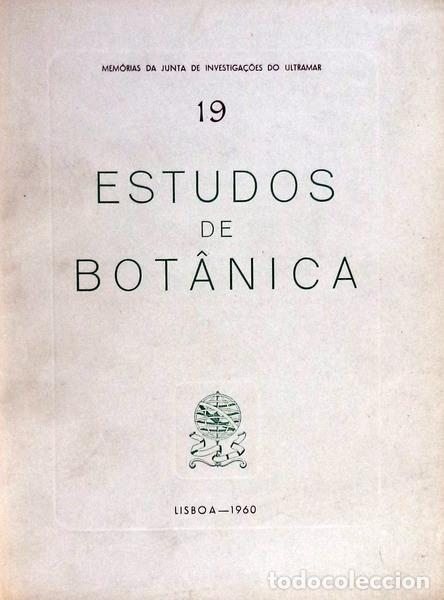 Libros antiguos: ESTUDOS DE BOT&Acirc;NICA. - Foto 1